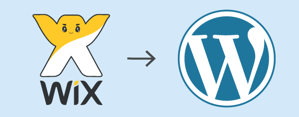 How to transfer wix to wordpress site