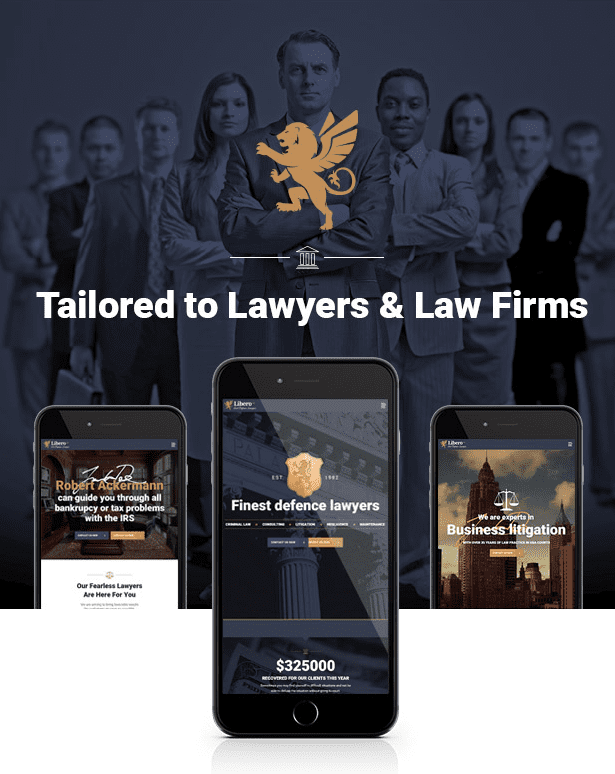 Lawyers wbiste - Libero theme