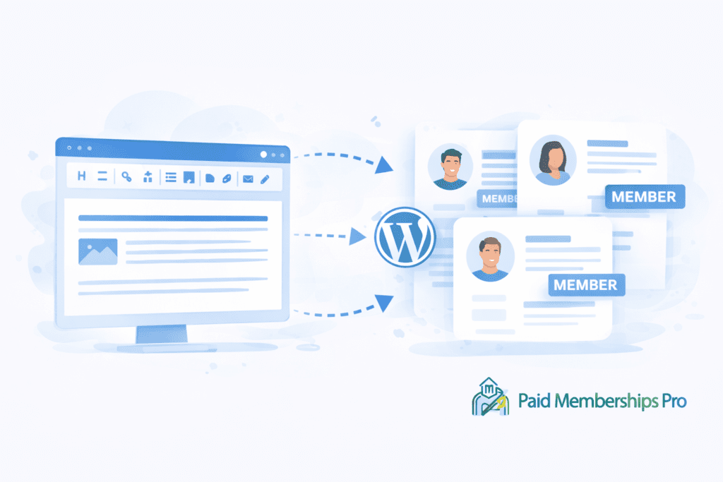 Pmpro Examples How to Add a WYSIWYG Editor to Member Profiles in WordPress (PMPro Paid ...