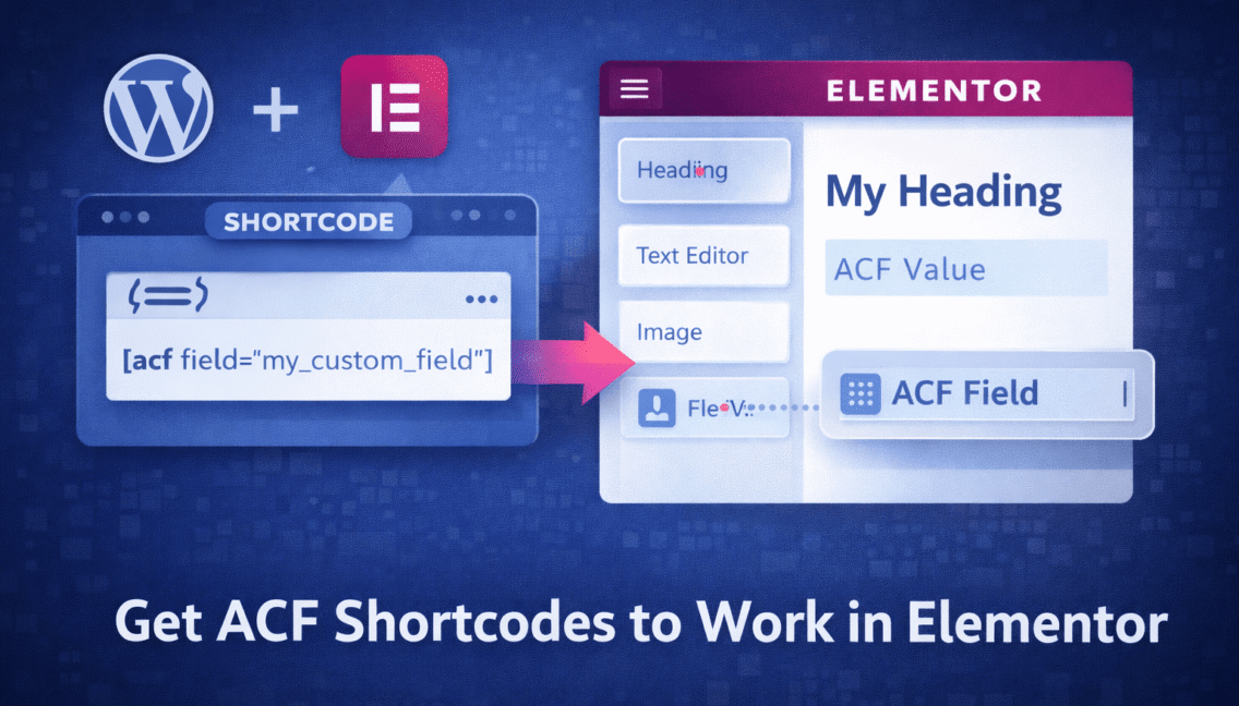 ACF Shortcodes in Elementor