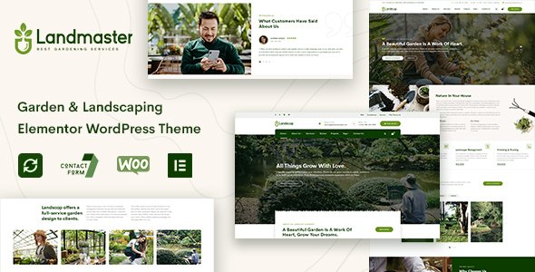 Landmaster WordPress theme