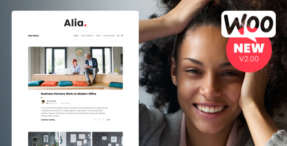 Alia WordPress theme