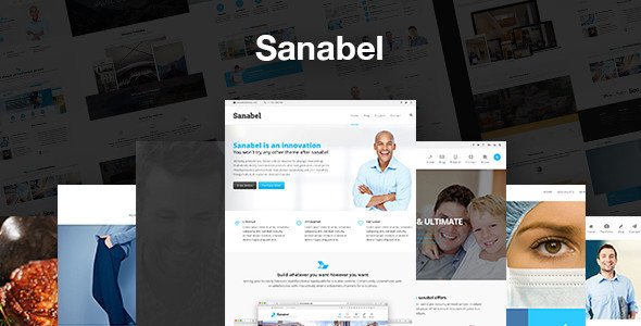 Sanabel WordPress theme