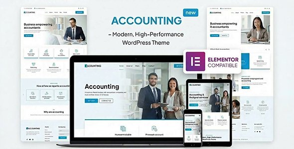 Accounting WordPress theme