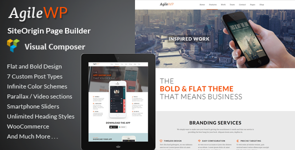 Agile WordPress theme