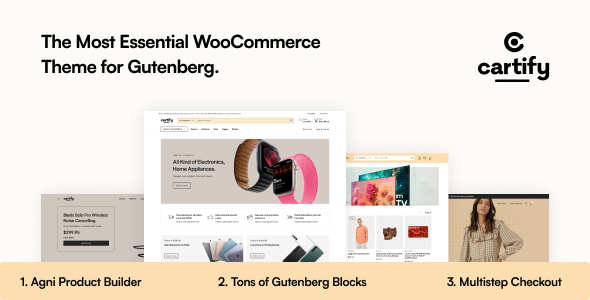 Cartify WordPress theme