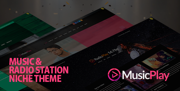 MusicPlay WordPress theme