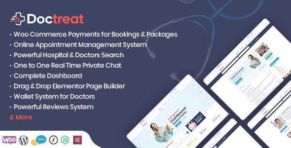 Doctreat WordPress theme