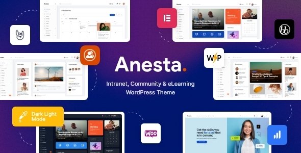 Anesta WordPress theme