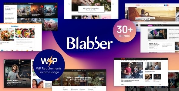 Blabber WordPress theme