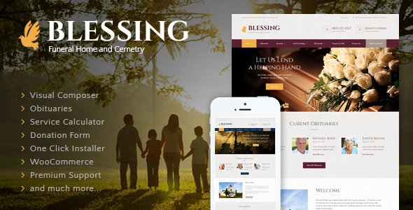 Blessing WordPress theme