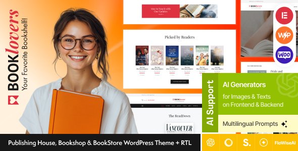 Booklovers WordPress theme