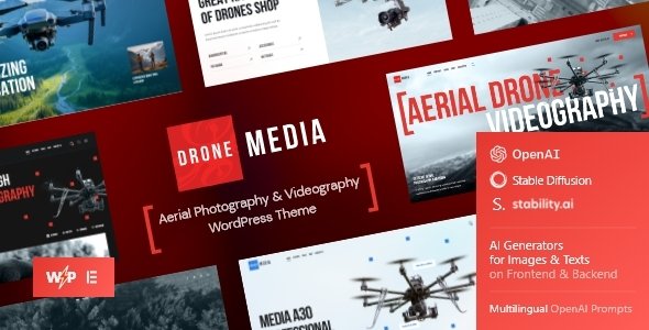 Drone Media WordPress theme
