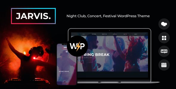 Jarvis WordPress theme