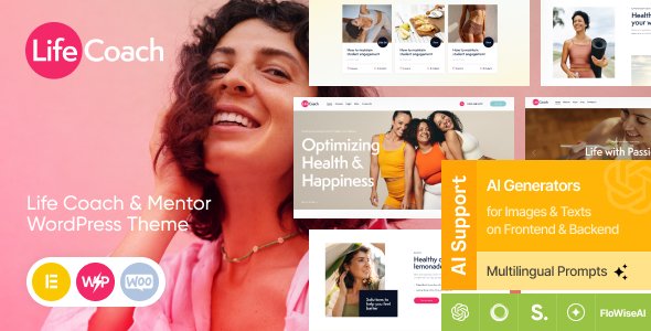 LifeCoach WordPress theme