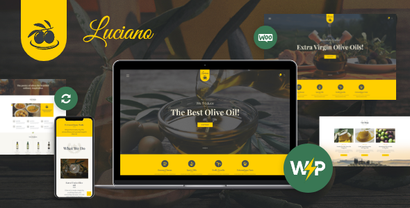 OliveOil WordPress theme