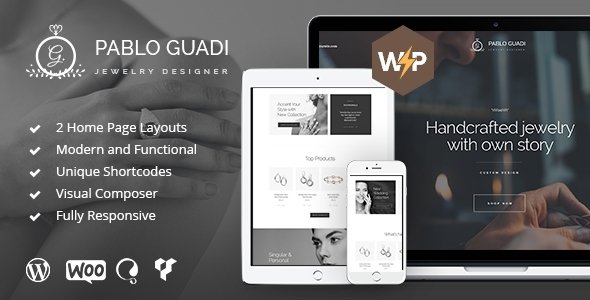 Pablo Guadi WordPress theme