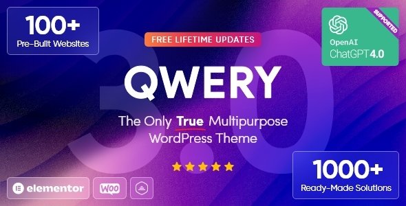 Qwery WordPress theme