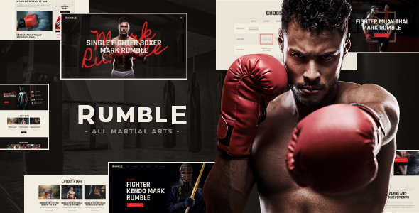 Rumble WordPress theme