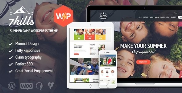 SevenHills WordPress theme