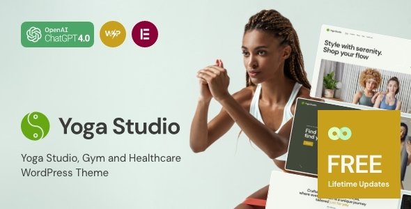 YogaStudio WordPress theme