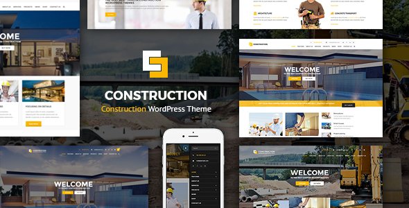 Construction WordPress theme
