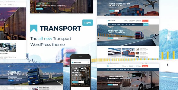 Transport WordPress theme