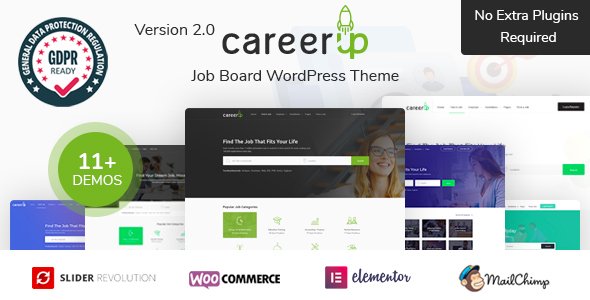 CareerUp WordPress theme