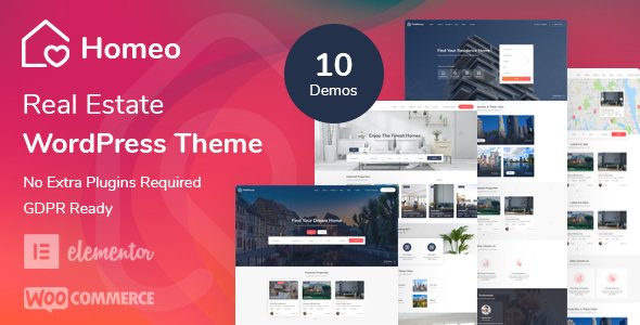 Homeo WordPress theme