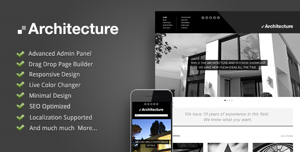 Architecture WordPress theme