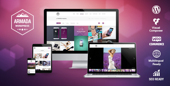 Armada WordPress theme