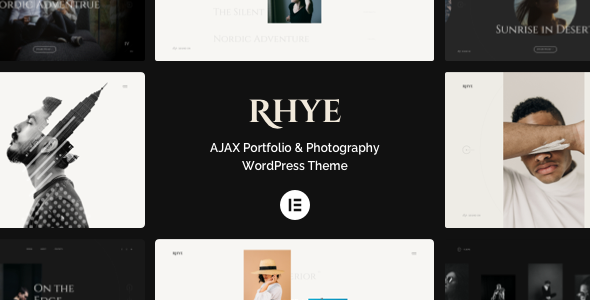 Rhye – AJAX Portfolio WordPress Theme WordPress theme