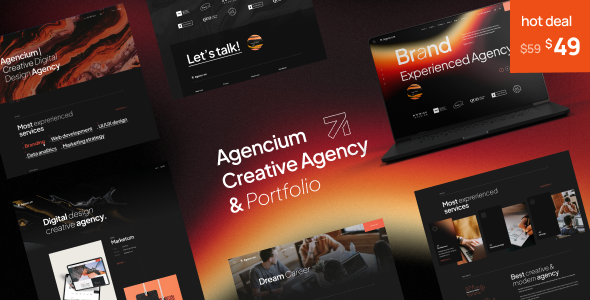 Agencium WordPress theme