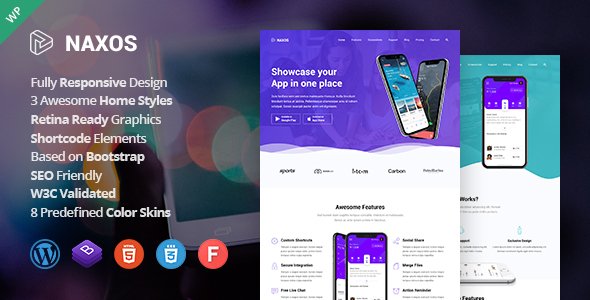 Naxos WordPress theme