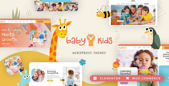 Baby Kids WordPress theme