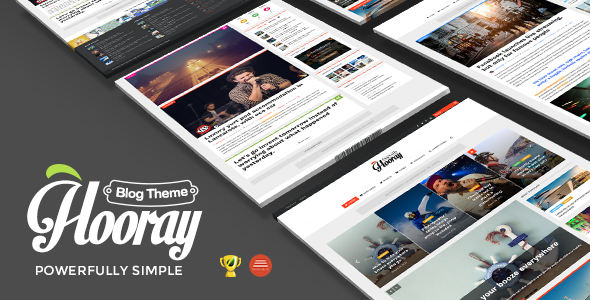 Hooray WordPress theme