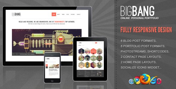 Bigbang WordPress theme