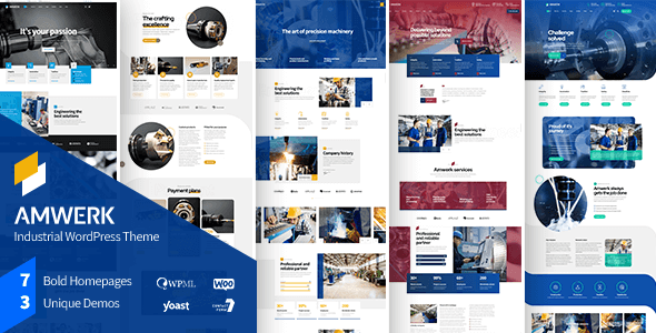 Amwerk WordPress theme