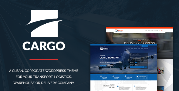 Cargo – Transport & Logistics WordPress Theme WordPress theme