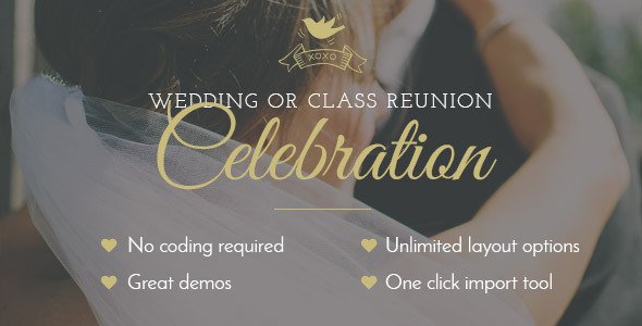 Celebration WordPress theme