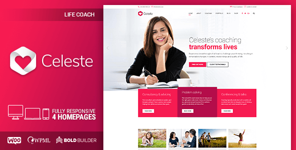 Celeste WordPress theme