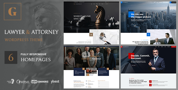 Goldenblatt WordPress theme