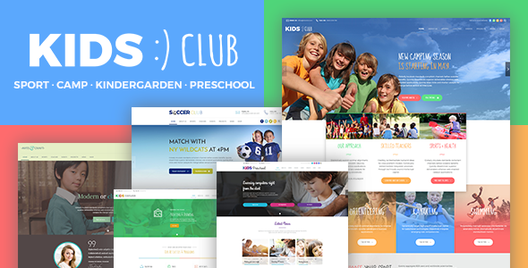 Kids Club WordPress theme