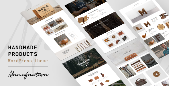Manufactura WordPress theme