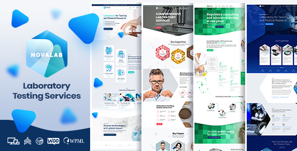 NovaLab WordPress theme