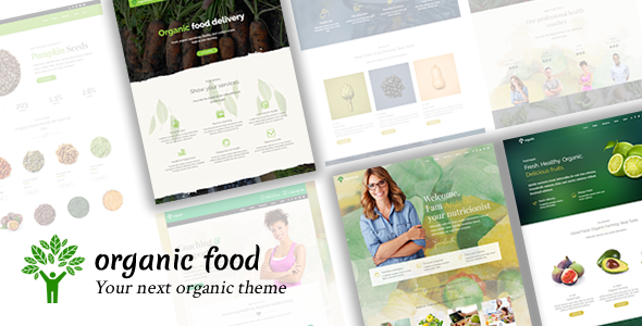 Organic Food WordPress theme
