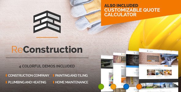 ReConstruction WordPress theme