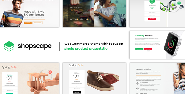 Shopscape WordPress theme