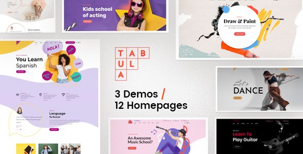Tabula WordPress theme