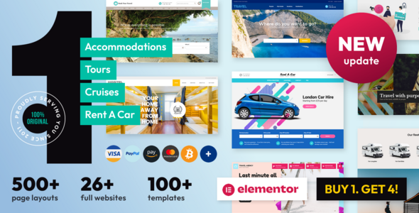Book Your Travel WordPress theme